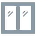 Simple double window illustration